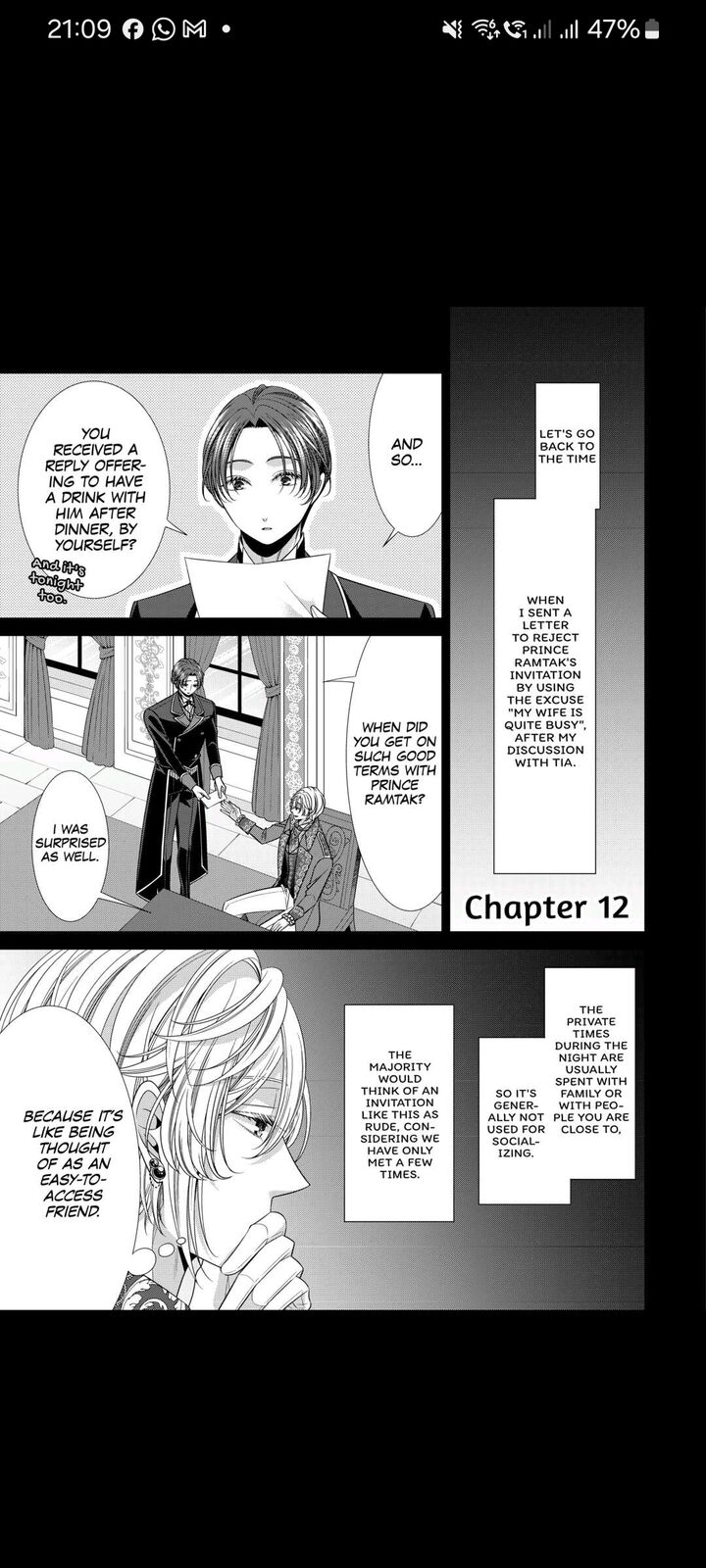 Jishou Akuyaku Reijou Na Tsuma No Kansatsu Kiroku Chapter 12 Page 1
