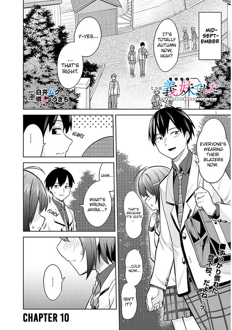 Jitsu Wa Imouto Deshita Chapter 10 Page 1