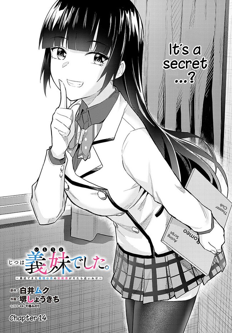 Jitsu Wa Imouto Deshita Chapter 14 Page 1