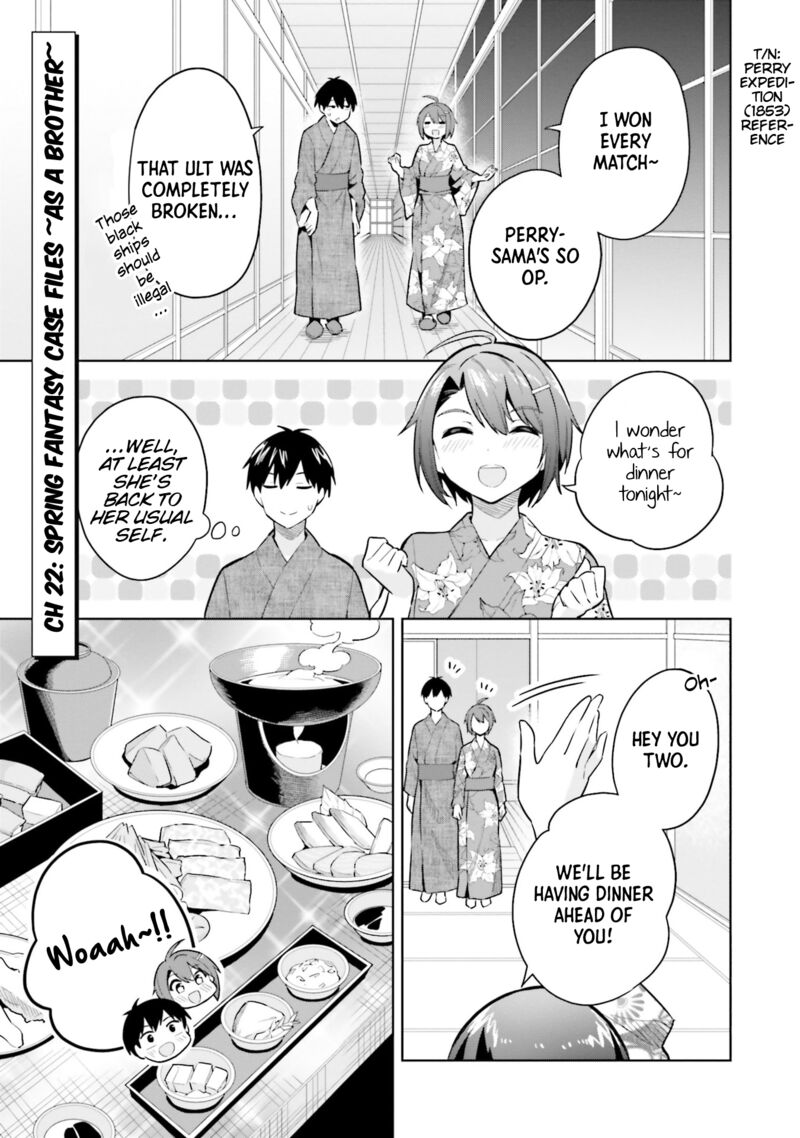 Jitsu Wa Imouto Deshita Chapter 22 Page 1
