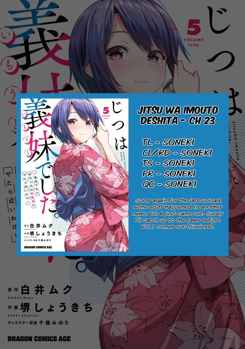 Jitsu Wa Imouto Deshita Chapter 23 Page 35