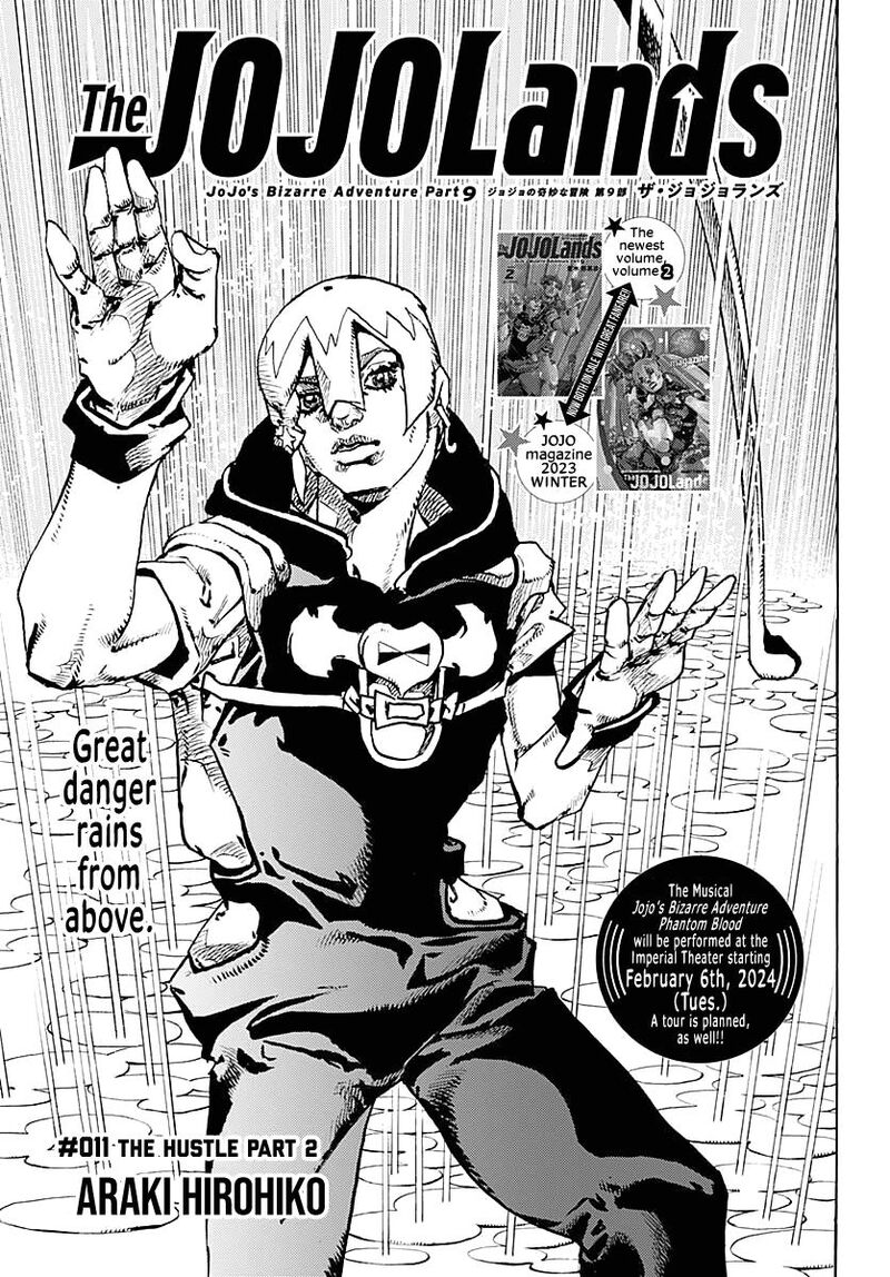 Jojo No Kimyou Na Bouken Part 9 The Jojolands Chapter 11 Page 1