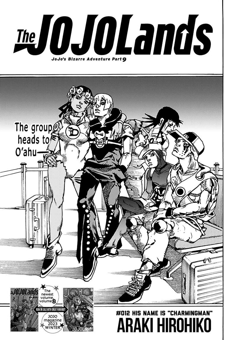 Jojo No Kimyou Na Bouken Part 9 The Jojolands Chapter 12 Page 1