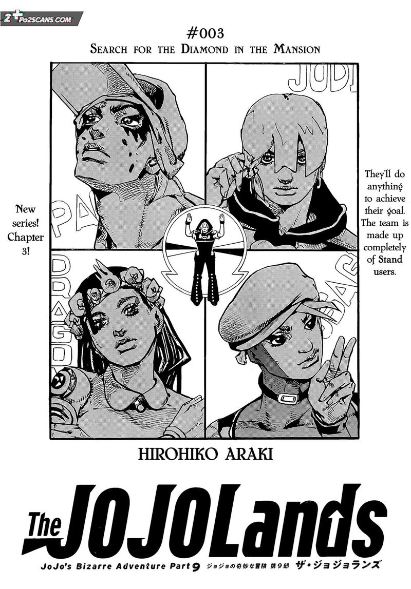 Jojo No Kimyou Na Bouken Part 9 The Jojolands Chapter 3 Page 1