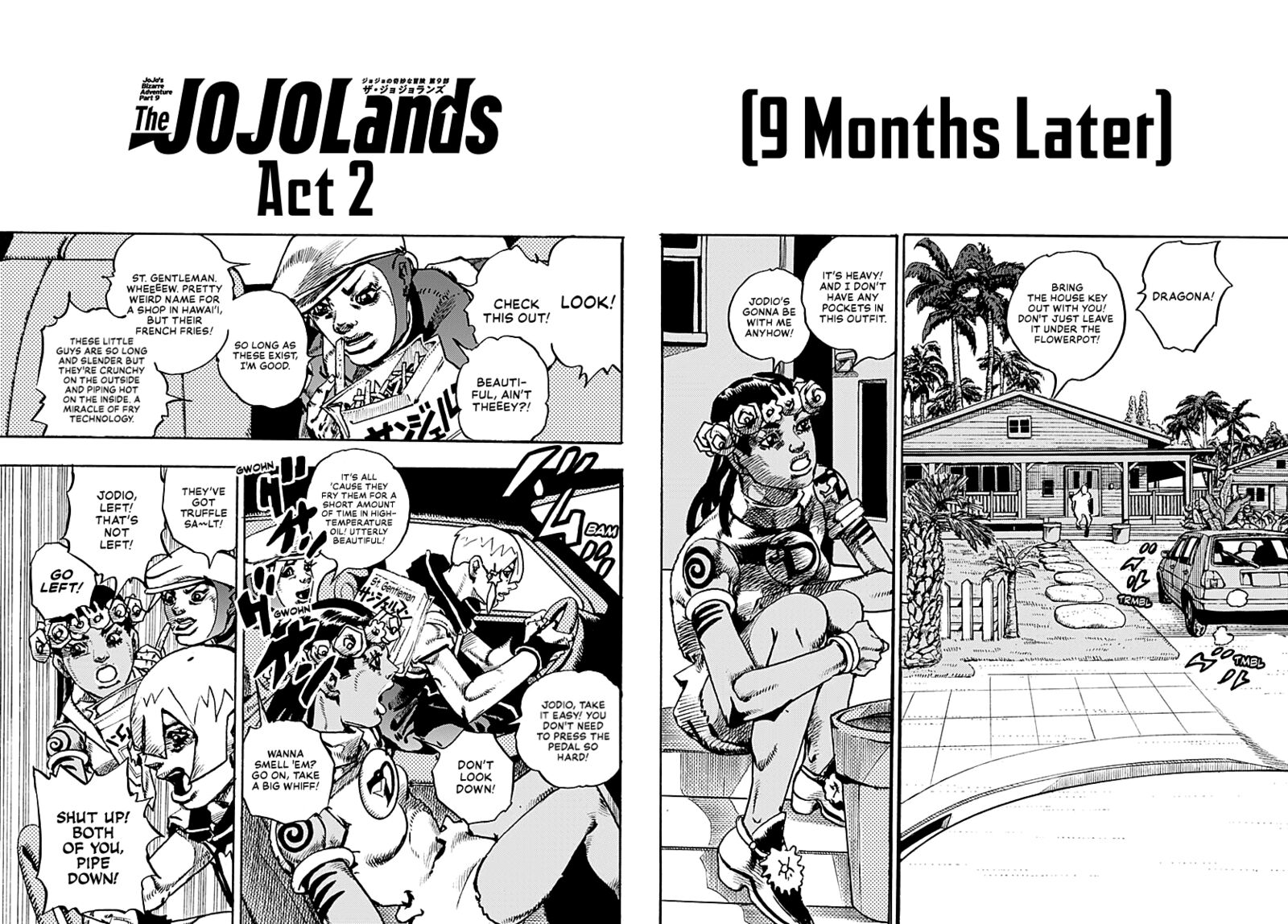 Jojo No Kimyou Na Bouken Part 9 The Jojolands Chapter 33 Page 3