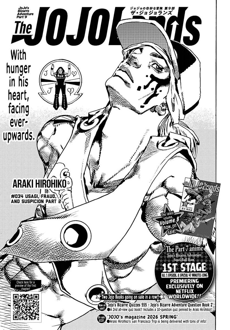 Jojo No Kimyou Na Bouken Part 9 The Jojolands Chapter 34 Page 3