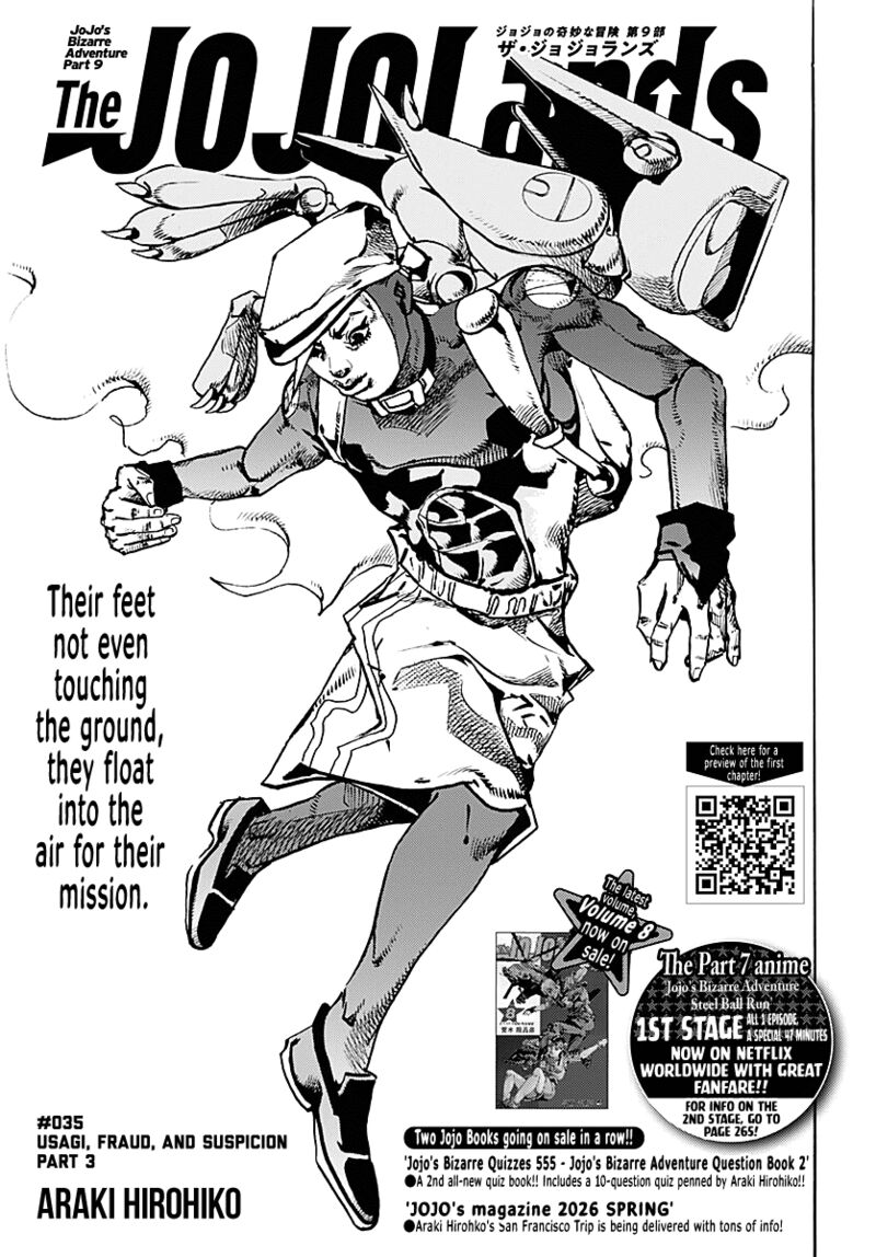 Jojo No Kimyou Na Bouken Part 9 The Jojolands Chapter 35 Page 1