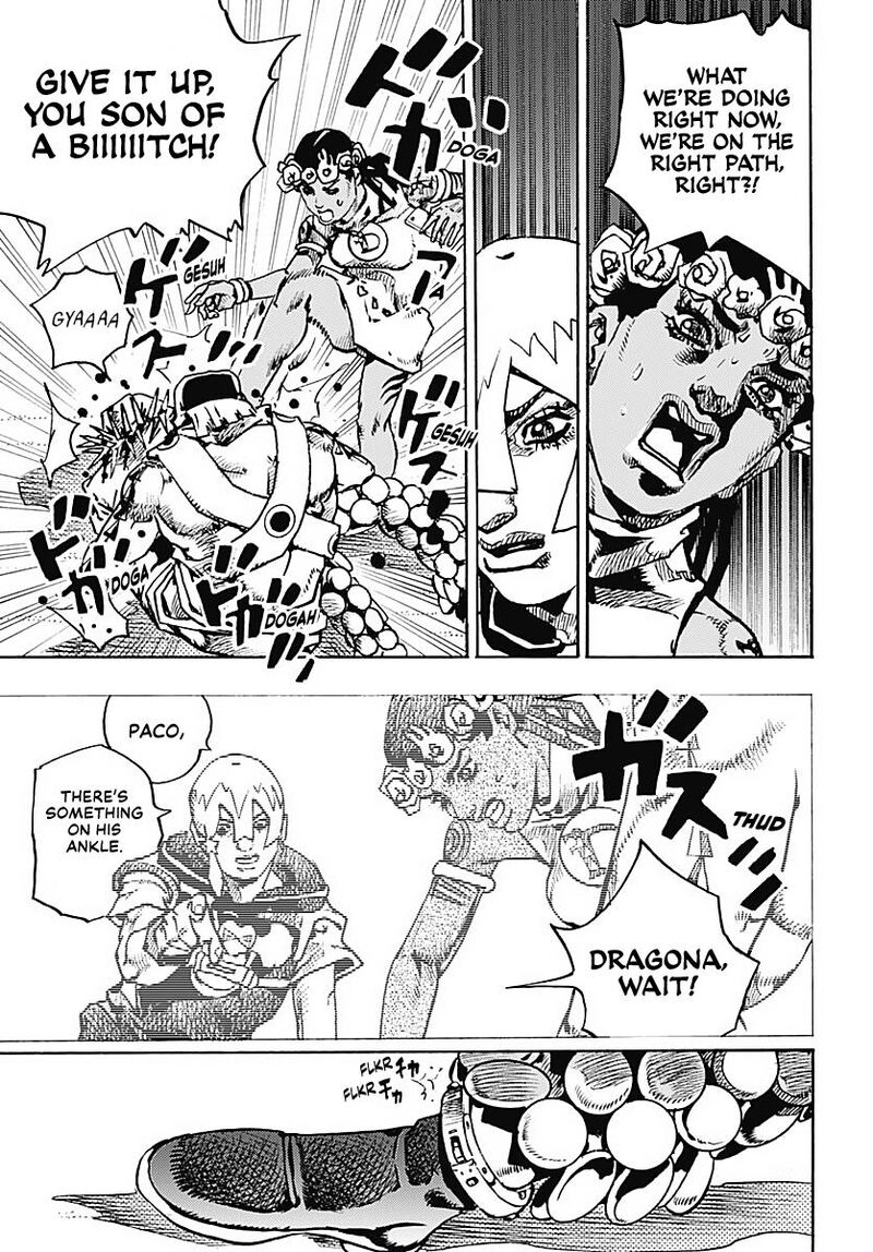 Jojo No Kimyou Na Bouken Part 9 The Jojolands Chapter 38 Page 17
