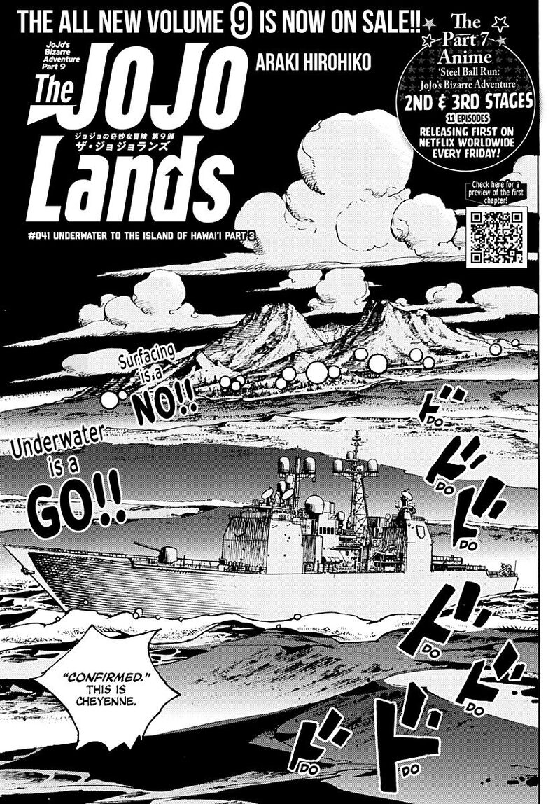 Jojo No Kimyou Na Bouken Part 9 The Jojolands Chapter 41 Page 1