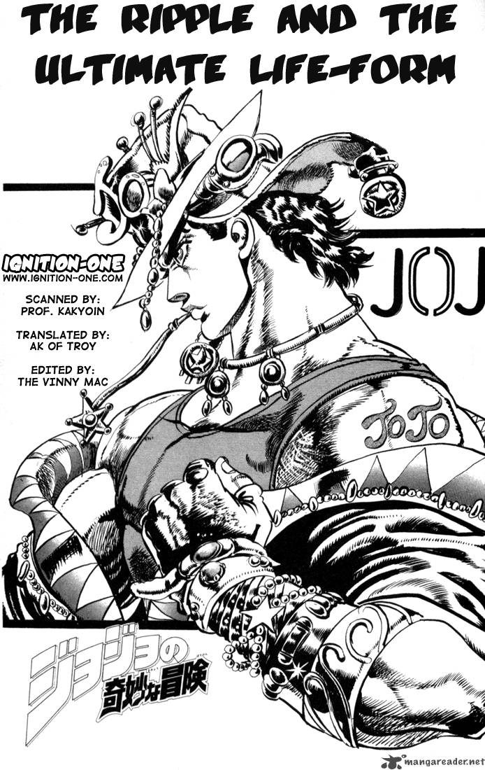 Jojos Bizarre Adventure Part 2 Battle Tendency Chapter 2 Page 1