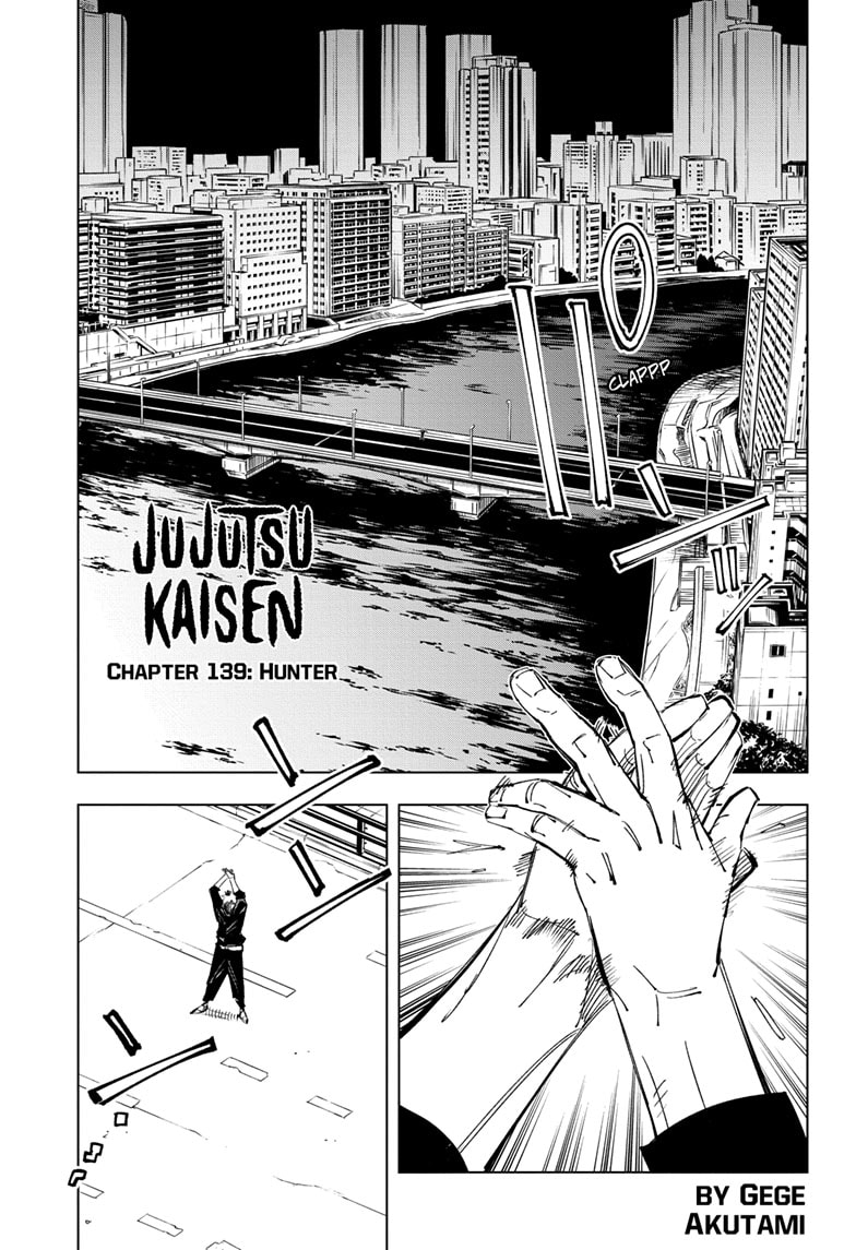 Jujutsu Kaisen Chapter 139 Page 1