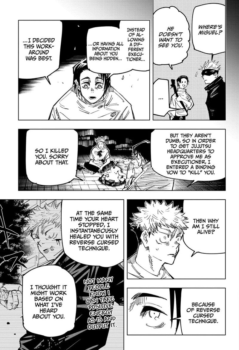 Jujutsu Kaisen Chapter 143 Page 9