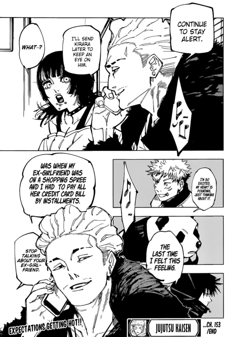 Jujutsu Kaisen Chapter 153 Page 18