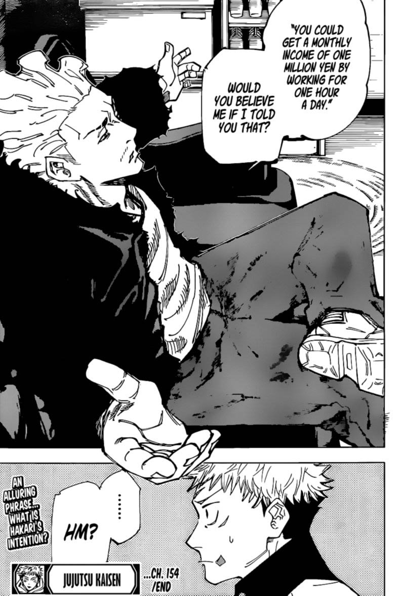 Jujutsu Kaisen Chapter 154 Page 19