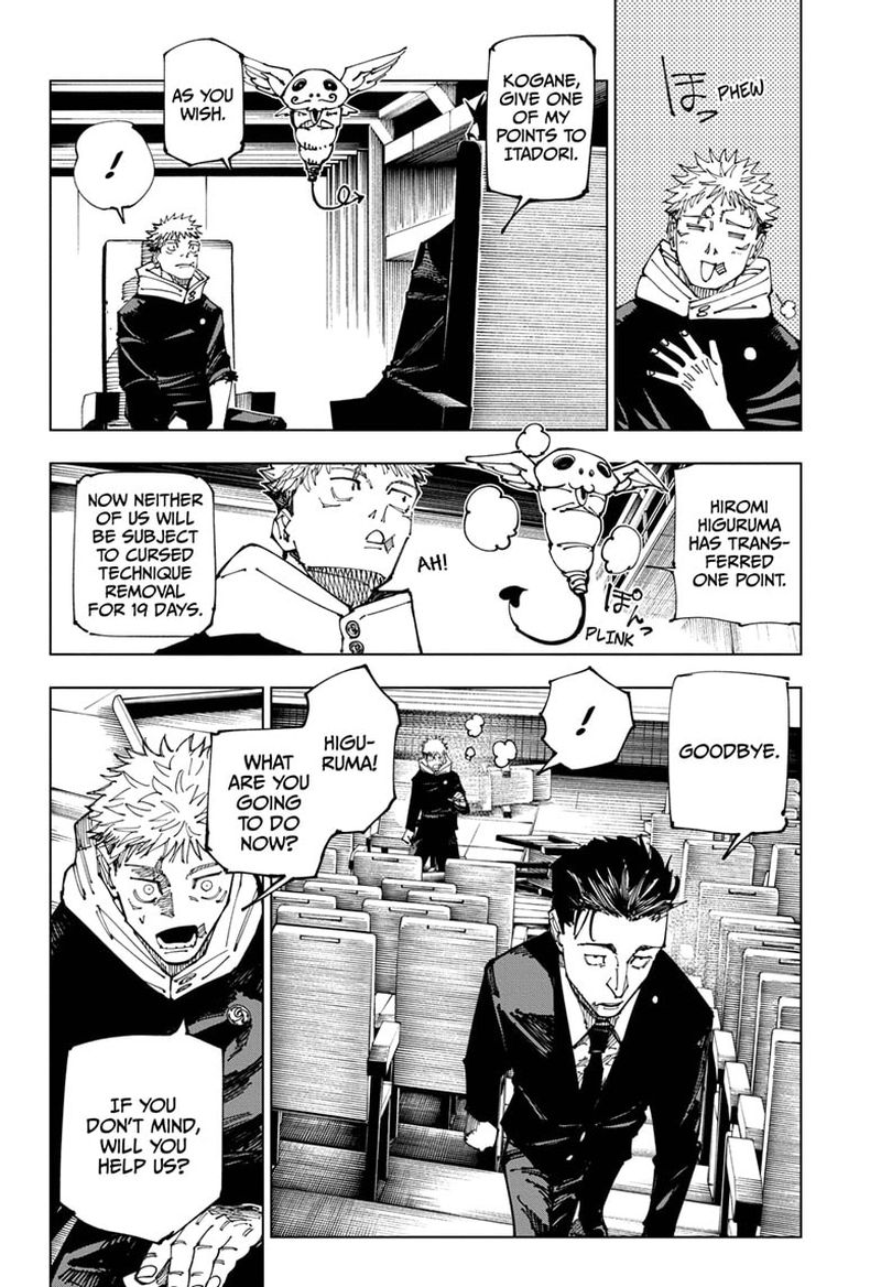 Jujutsu Kaisen Chapter 167 Page 2