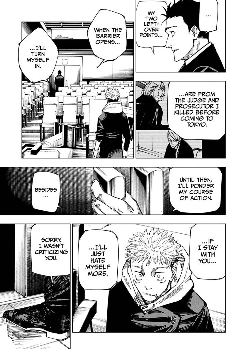 Jujutsu Kaisen Chapter 167 Page 3