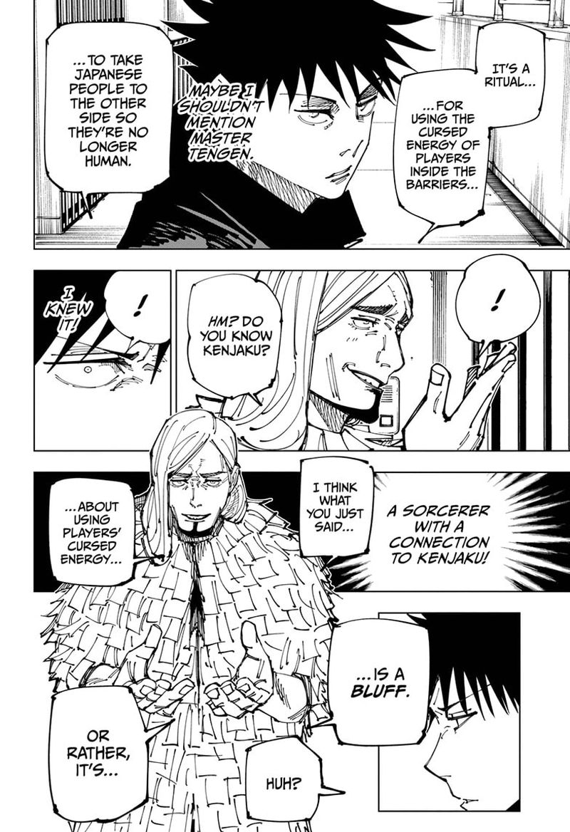 Jujutsu Kaisen Chapter 167 Page 6