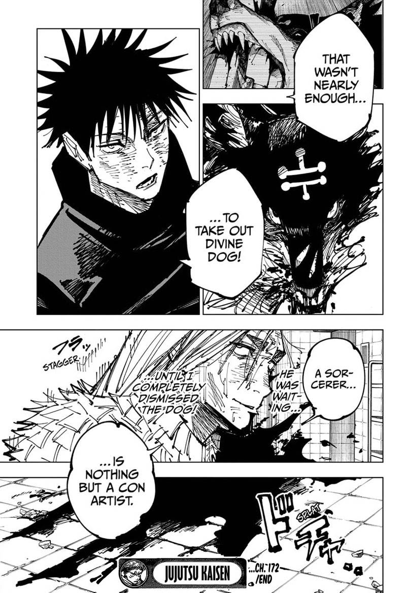 Jujutsu Kaisen Chapter 172 Page 18