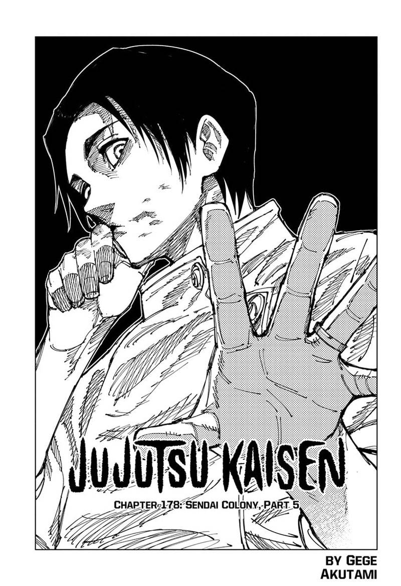 Jujutsu Kaisen Chapter 178 Page 1