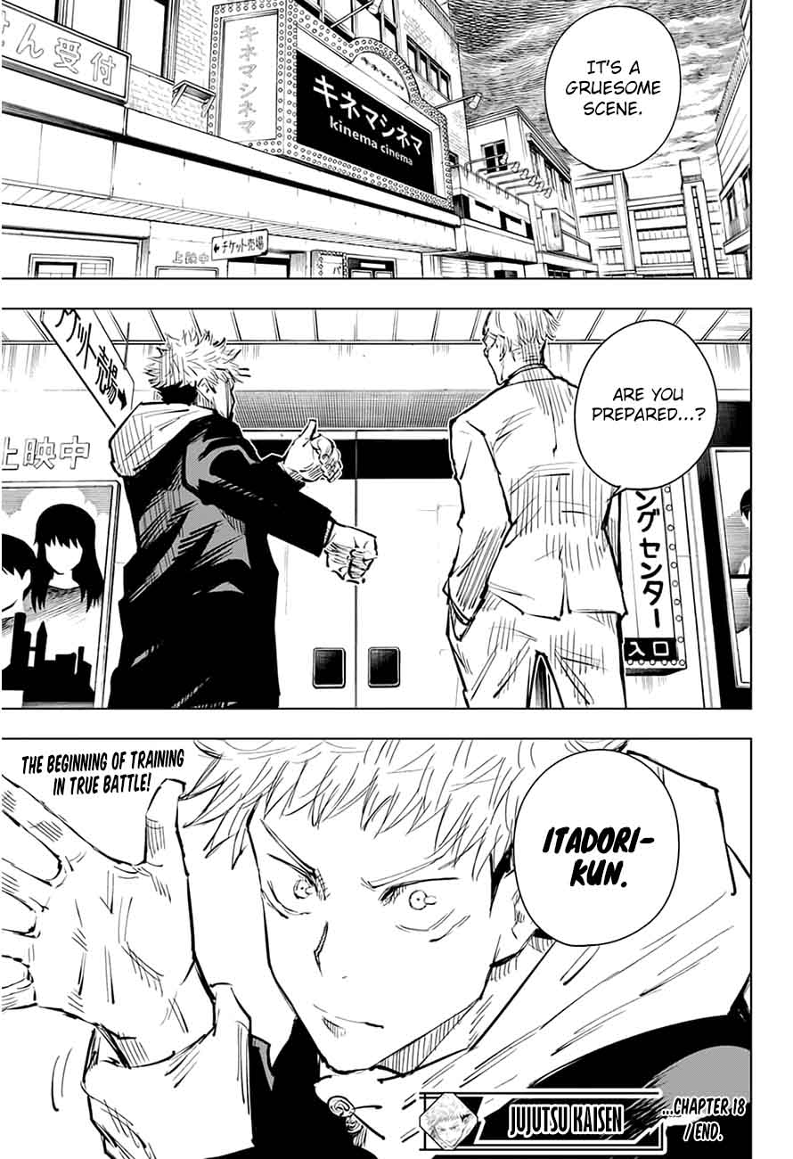 Jujutsu Kaisen Chapter 18 Page 19