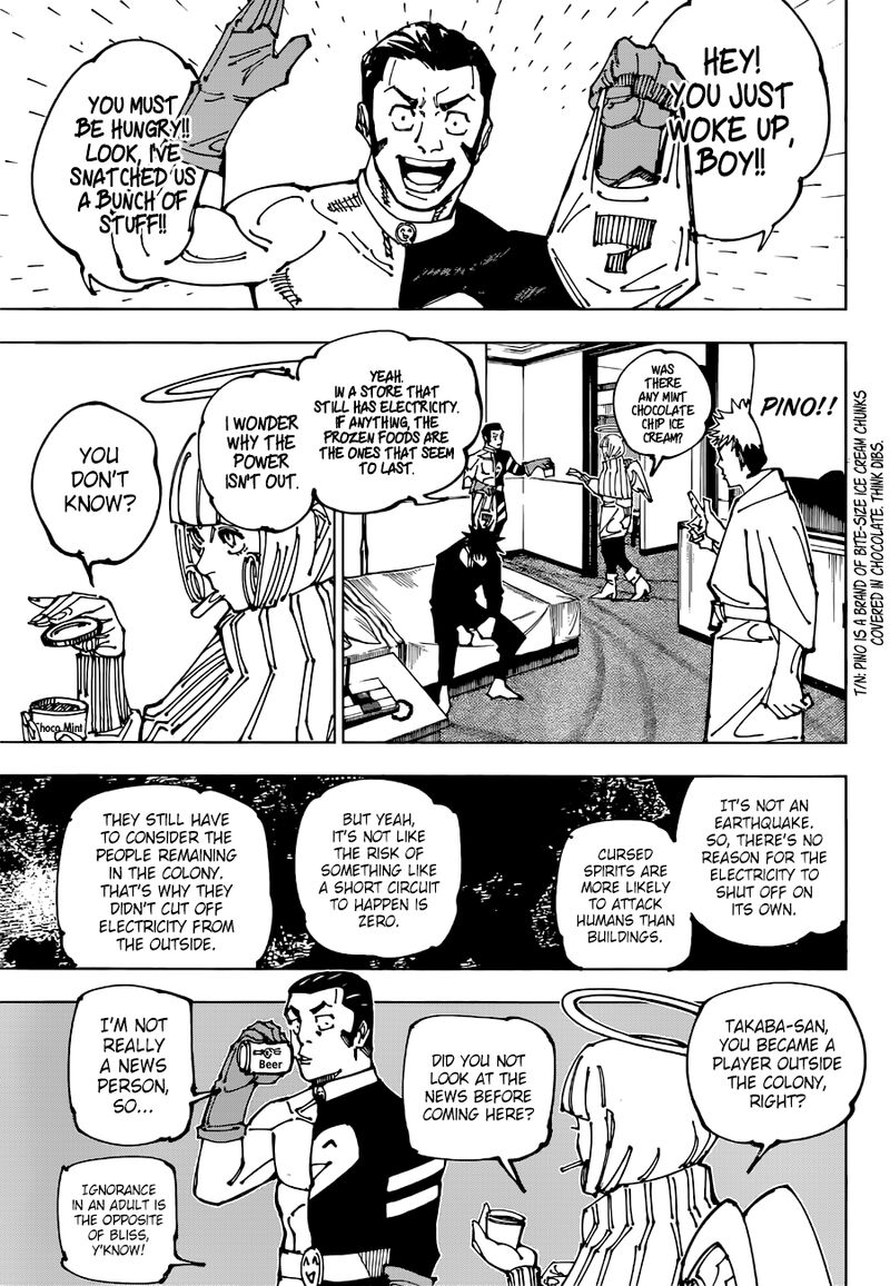 Jujutsu Kaisen Chapter 199 Page 7