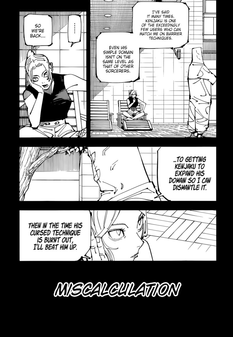 Jujutsu Kaisen Chapter 206 Page 5