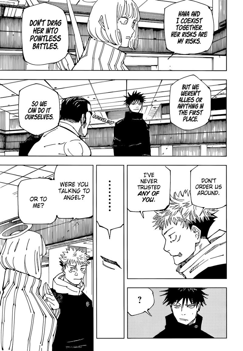 Jujutsu Kaisen Chapter 210 Page 7