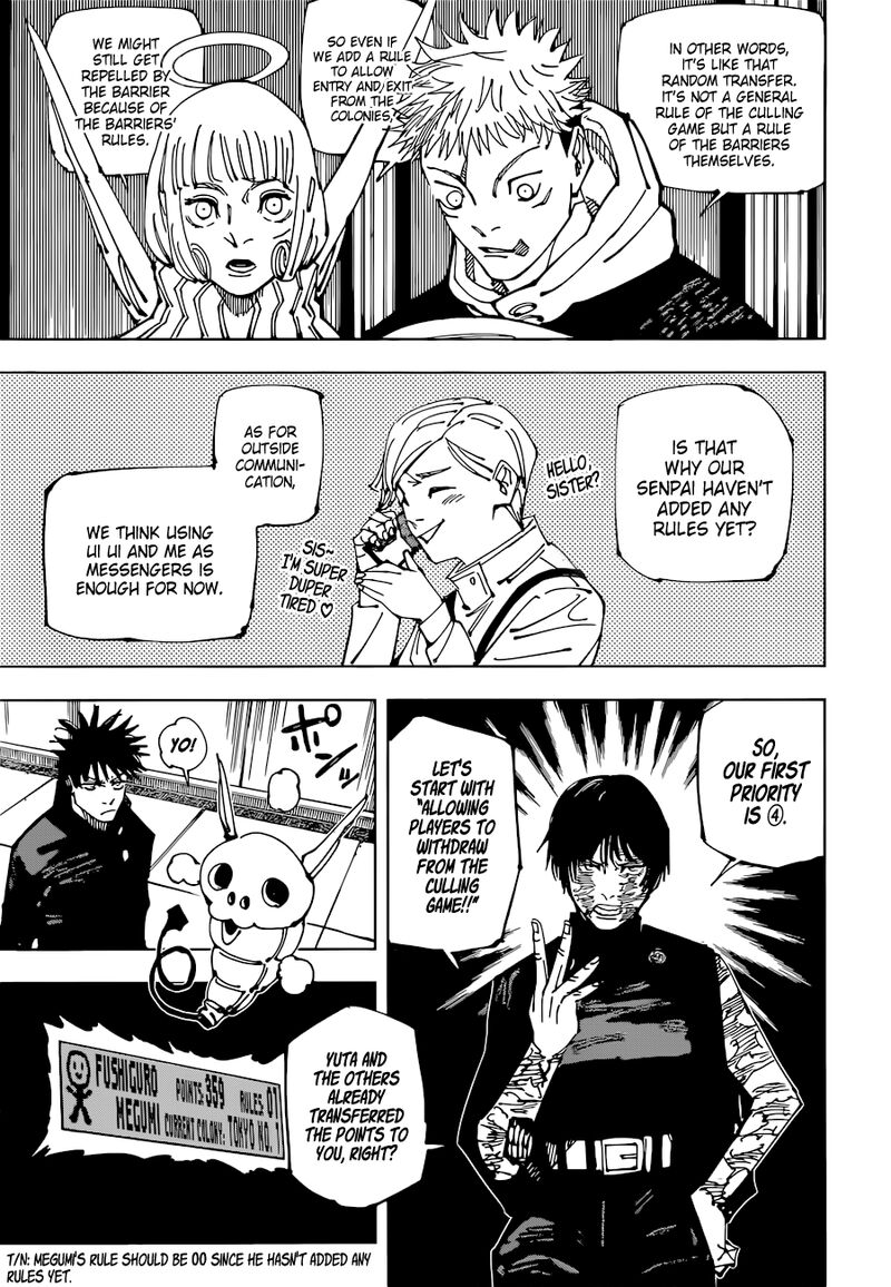 Jujutsu Kaisen Chapter 211 Page 9