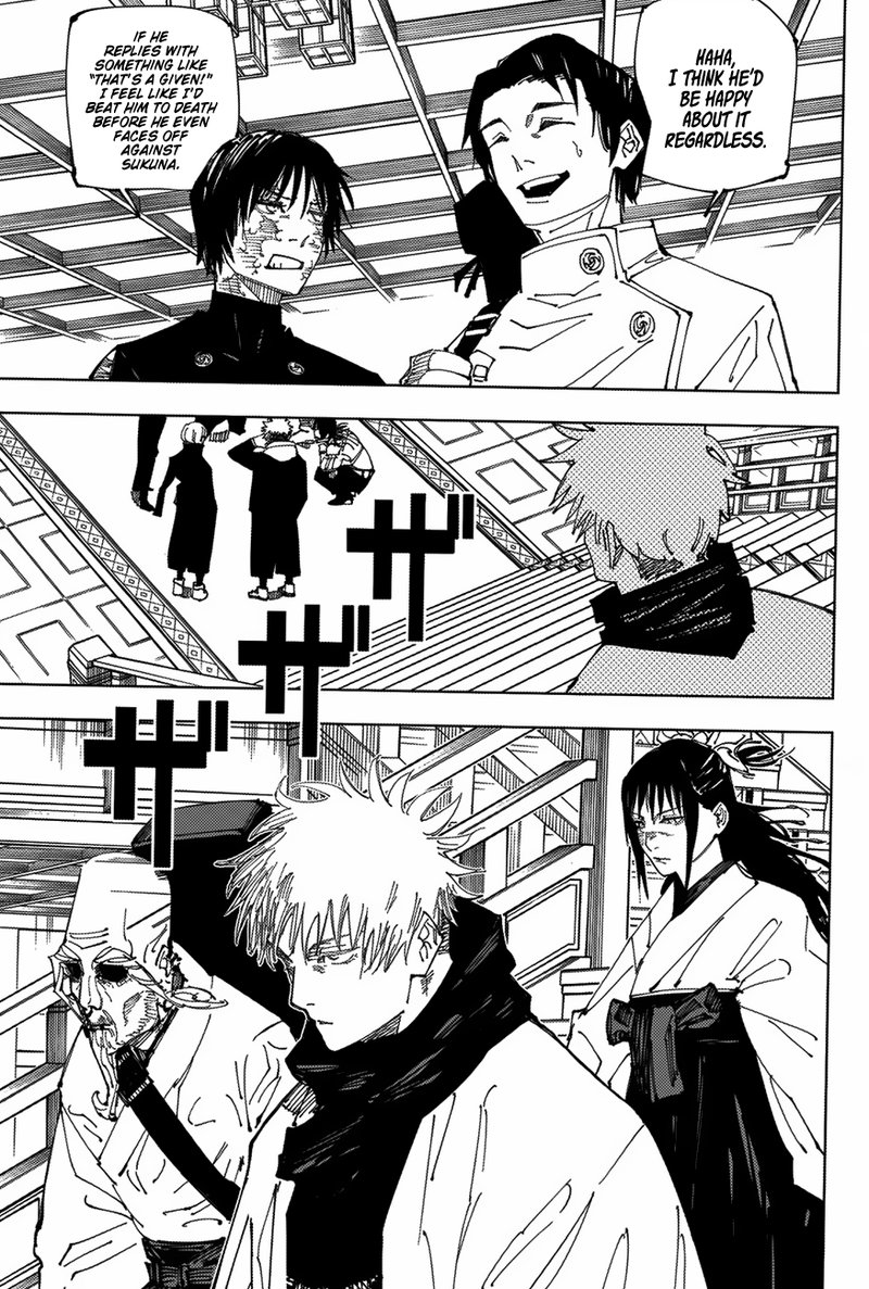 Jujutsu Kaisen Chapter 222 Page 15