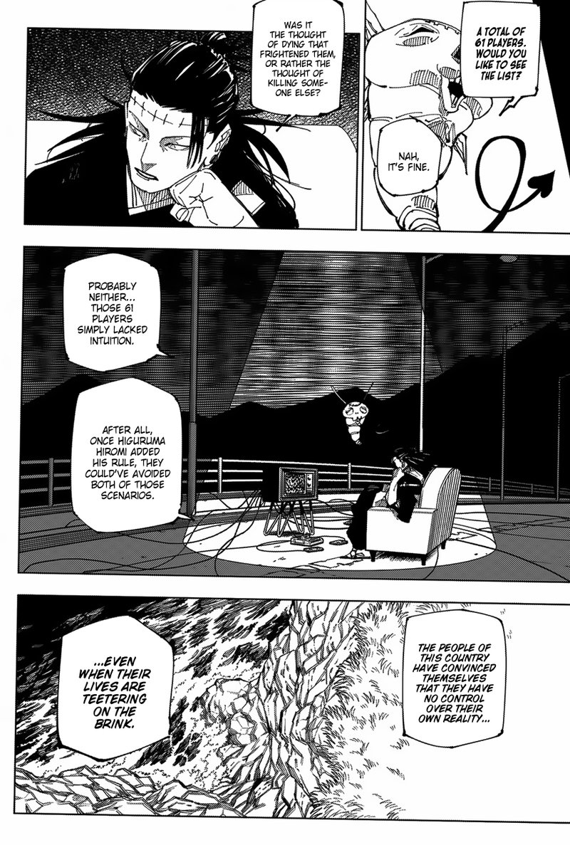 Jujutsu Kaisen Chapter 222 Page 4