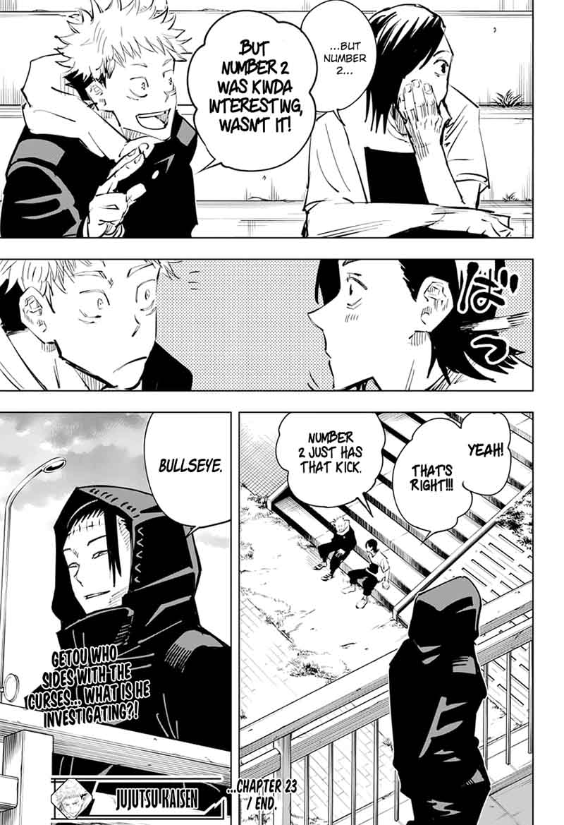 Jujutsu Kaisen Chapter 23 Page 20