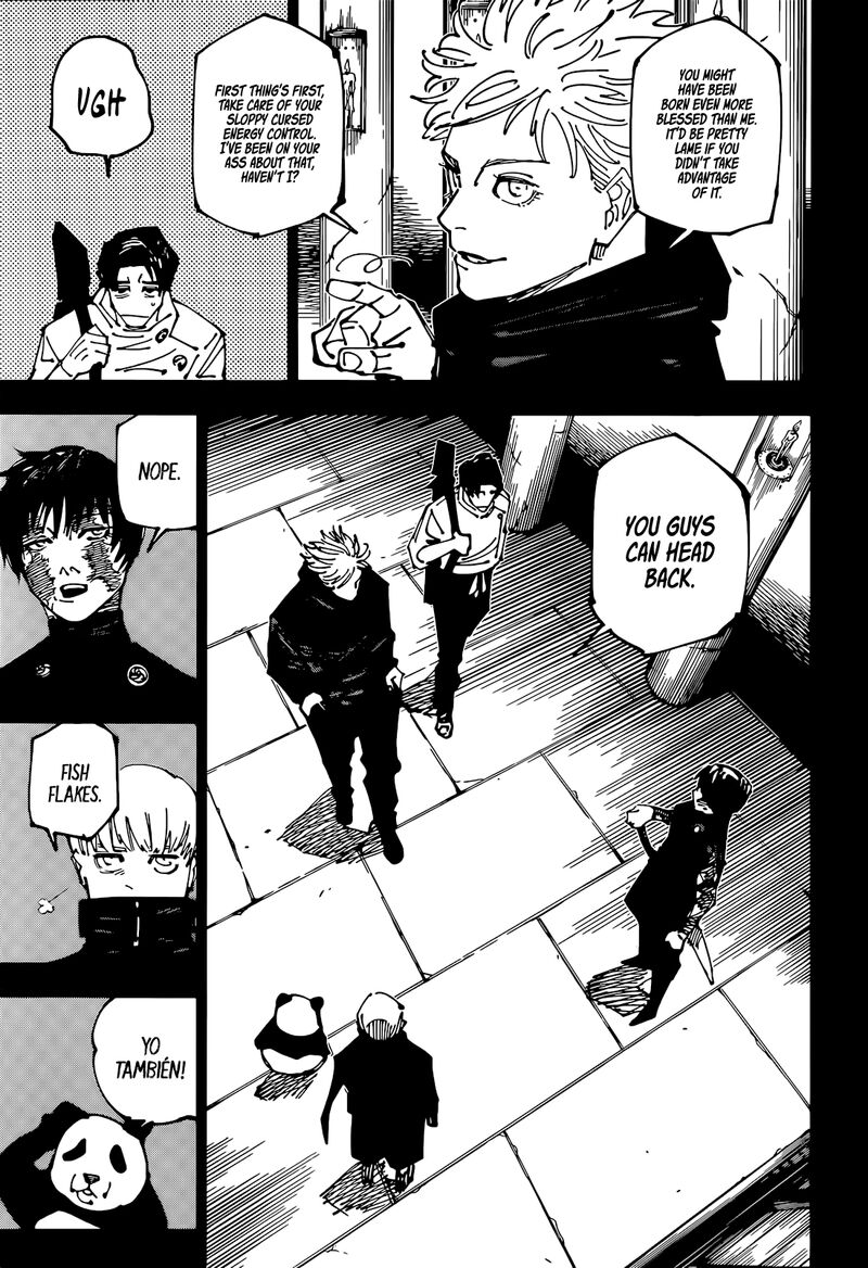 Jujutsu Kaisen Chapter 261 Page 10