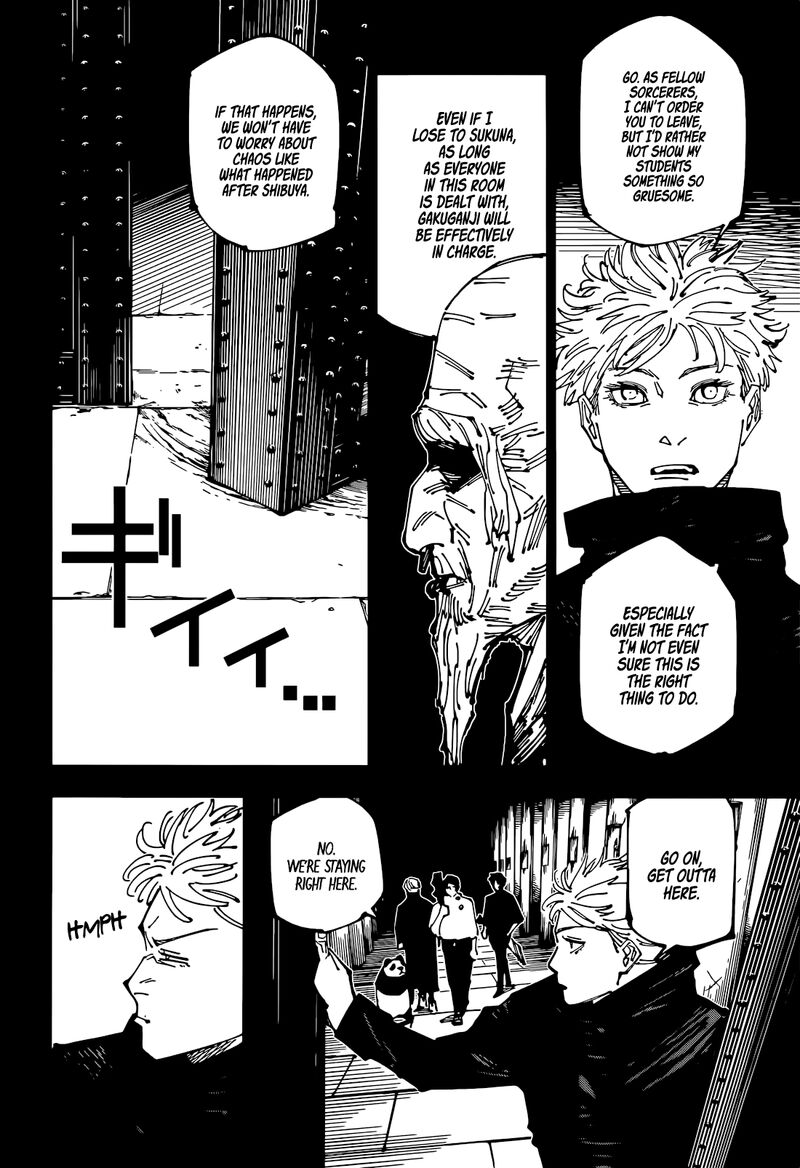 Jujutsu Kaisen Chapter 261 Page 11