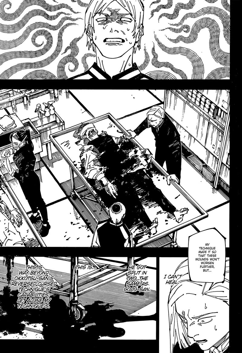 Jujutsu Kaisen Chapter 261 Page 14