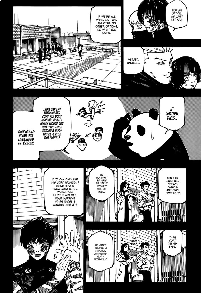 Jujutsu Kaisen Chapter 261 Page 5