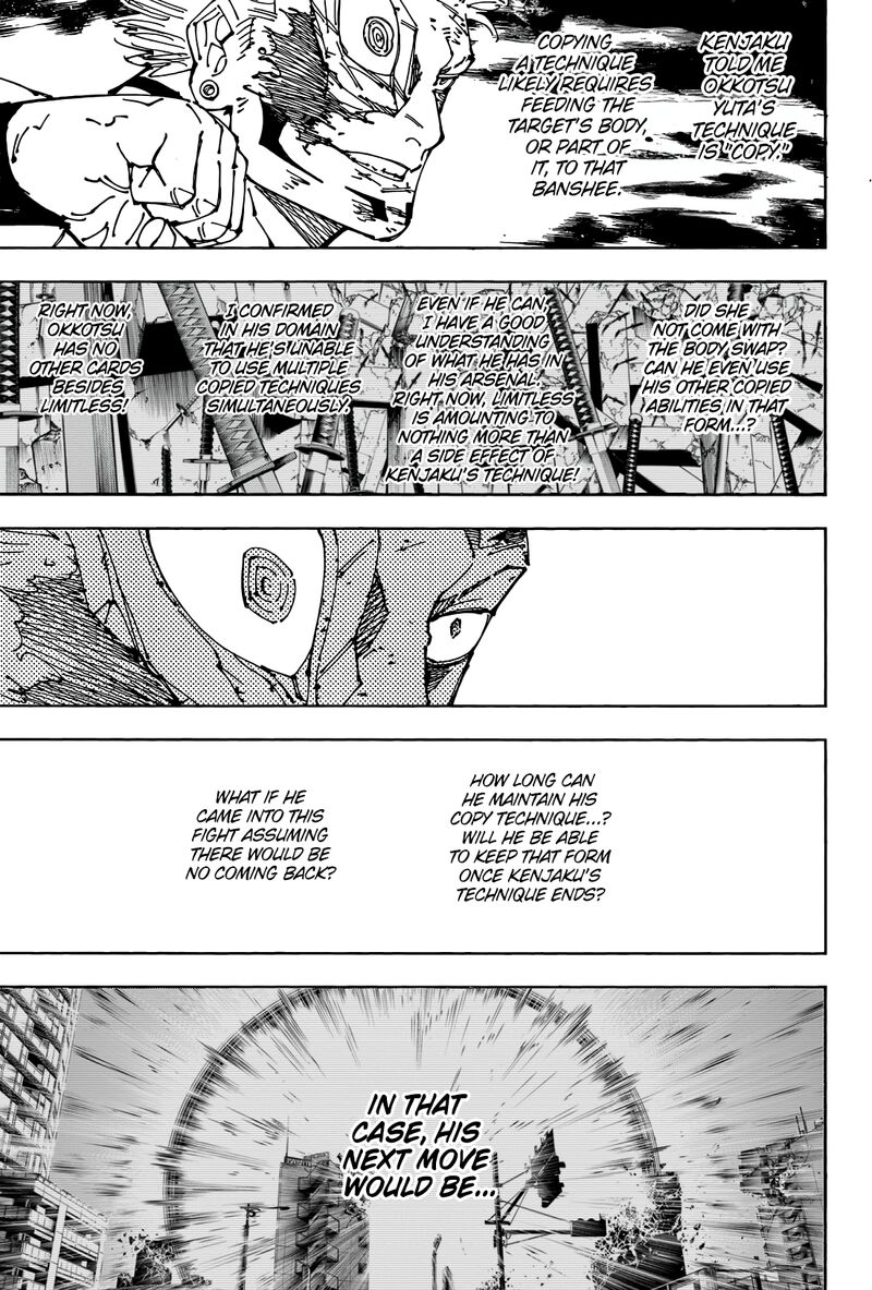 Jujutsu Kaisen Chapter 262e Page 8