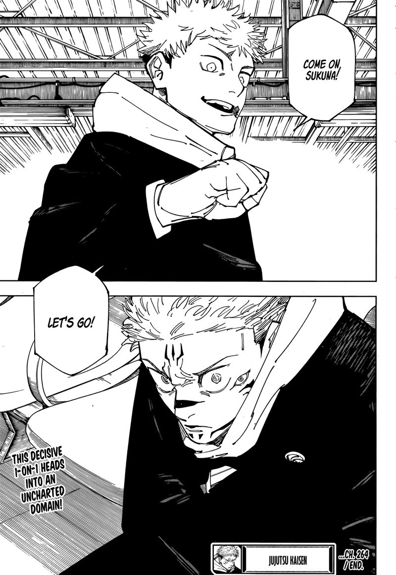 Jujutsu Kaisen Chapter 264 Page 20