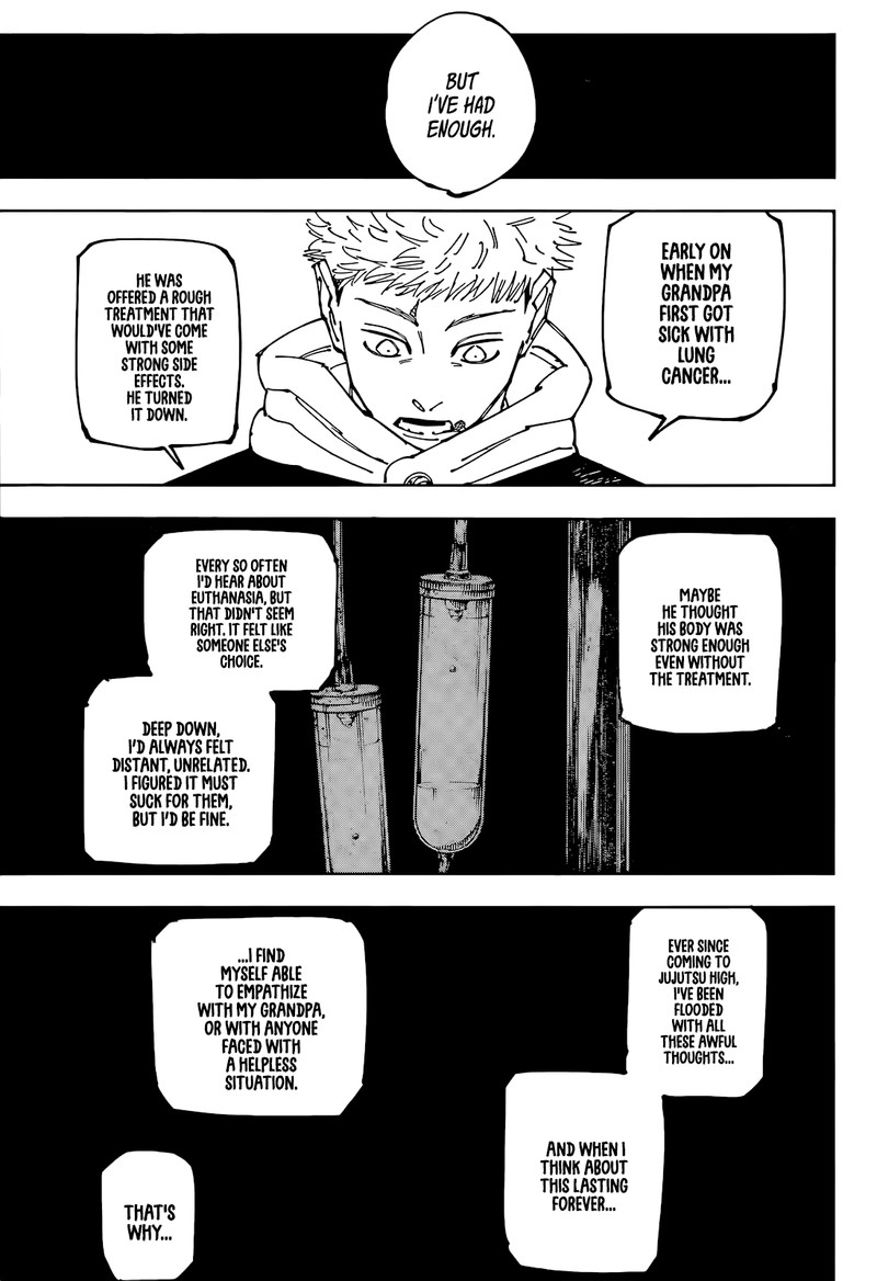 Jujutsu Kaisen Chapter 266 Page 3