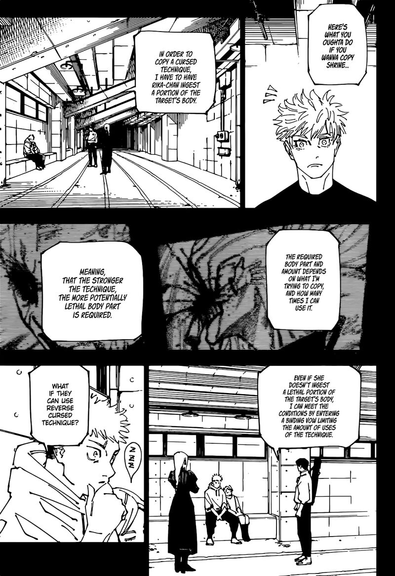 Jujutsu Kaisen Chapter 267 Page 6