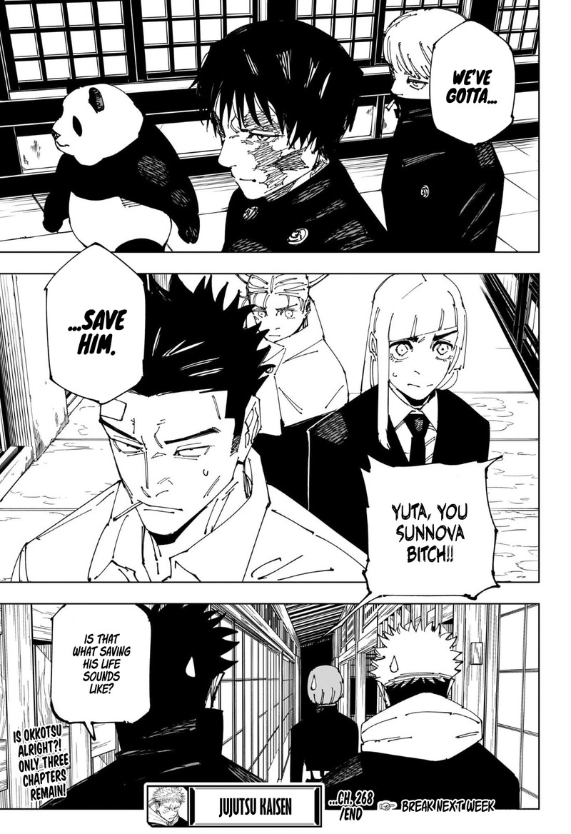 Jujutsu Kaisen Chapter 268 Page 18