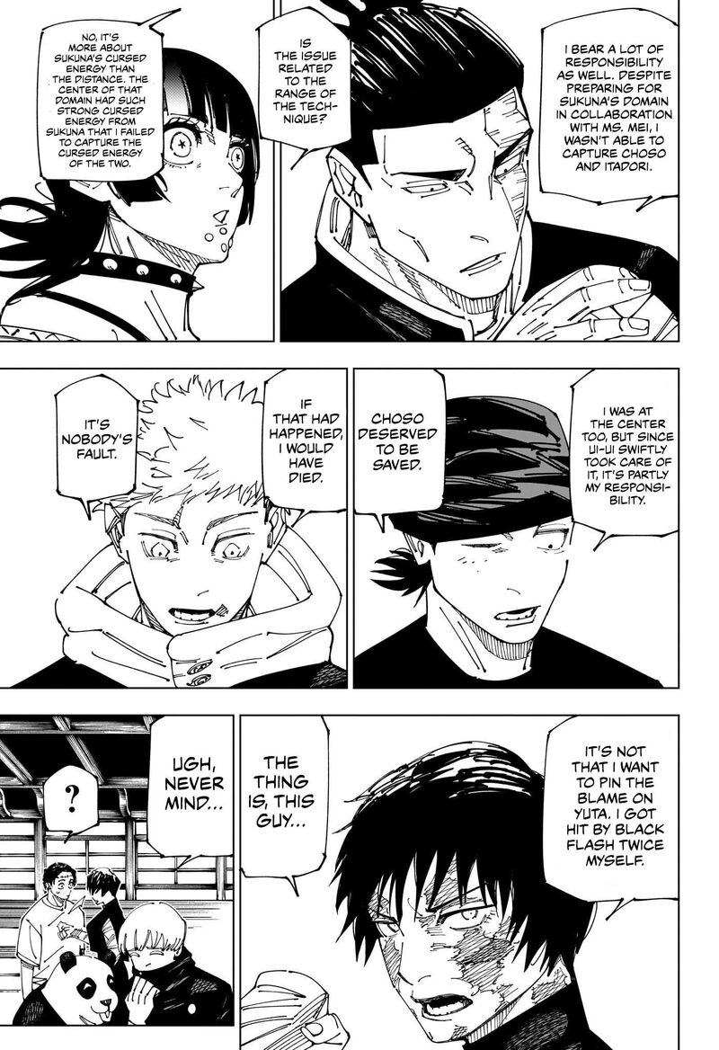 Jujutsu Kaisen Chapter 269 Page 9