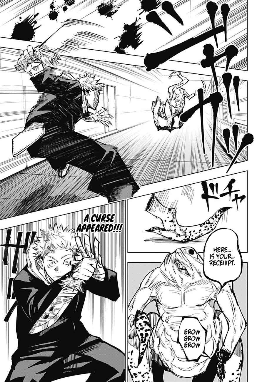 Jujutsu Kaisen Chapter 4 Page 13