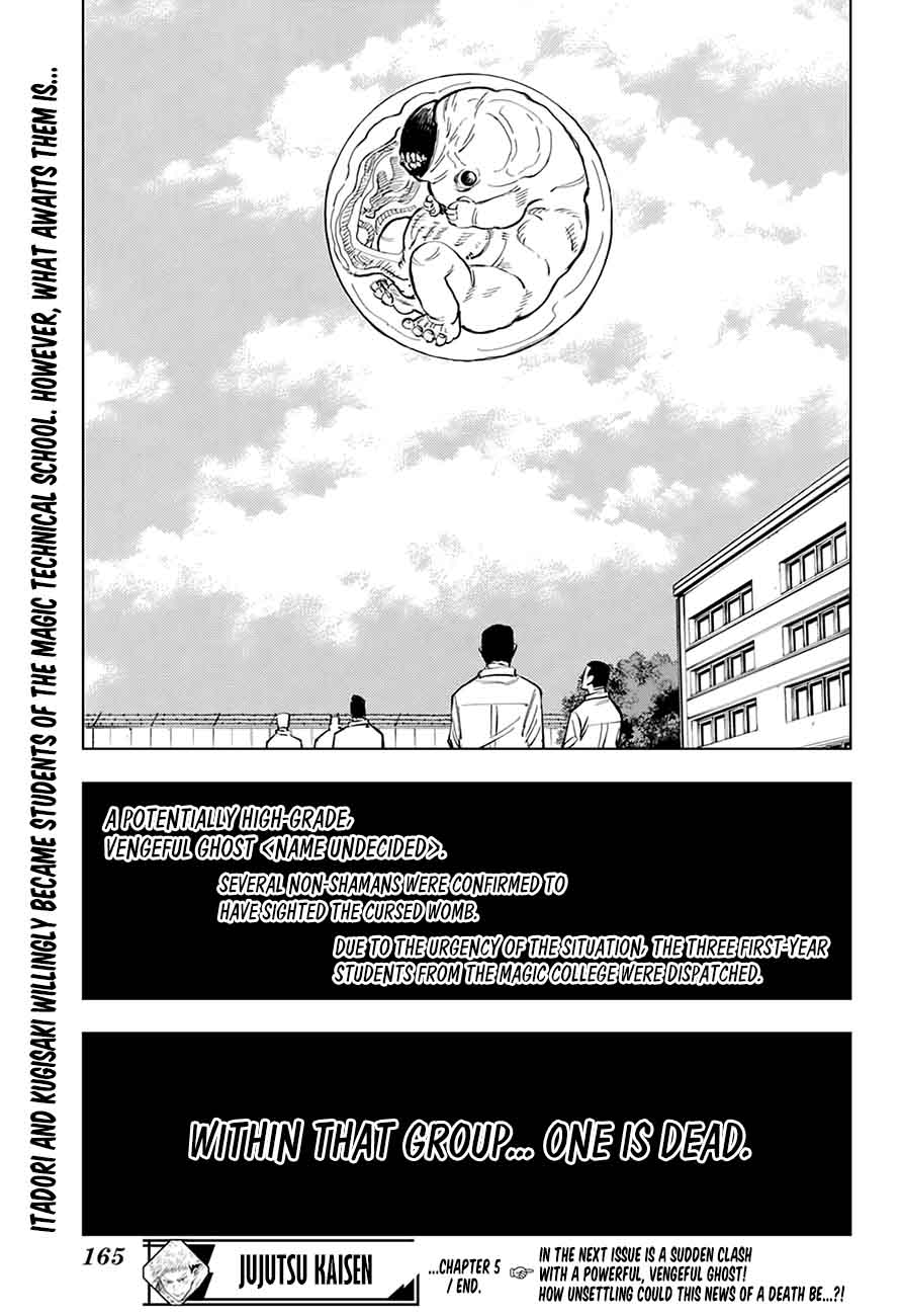 Jujutsu Kaisen Chapter 5 Page 19