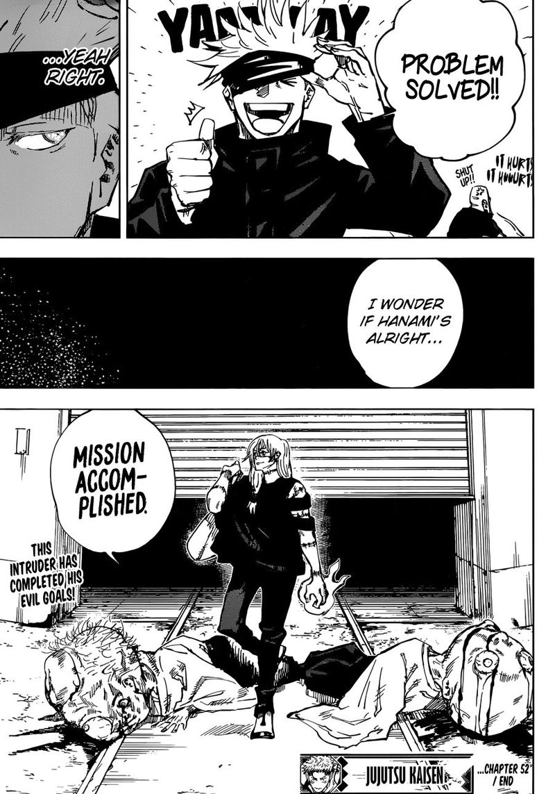 Jujutsu Kaisen Chapter 52 Page 17