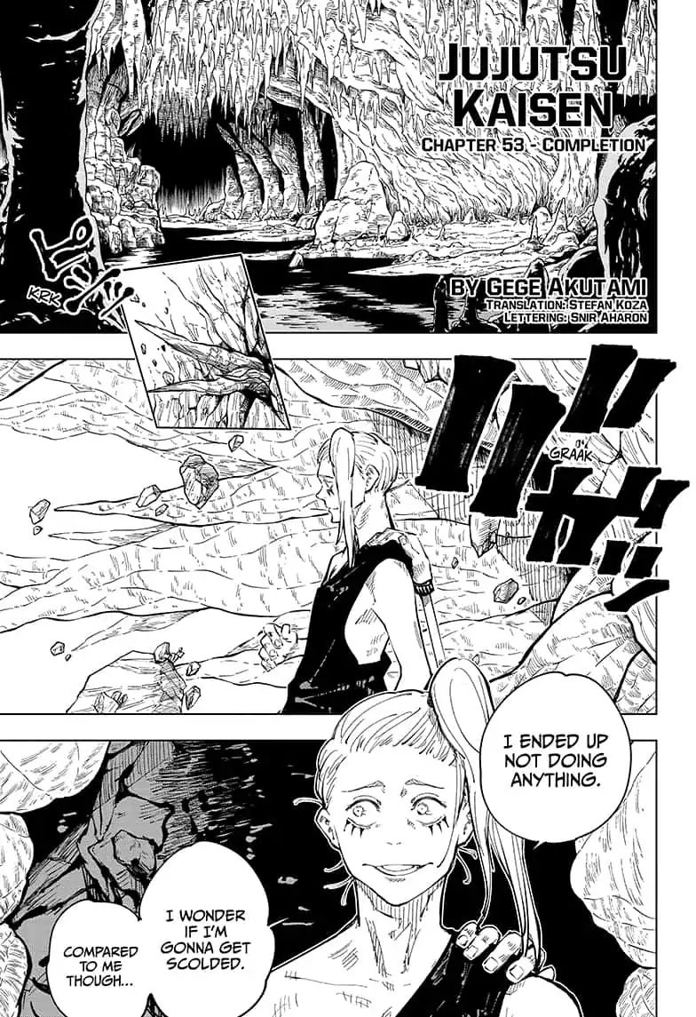 Jujutsu Kaisen Chapter 53 Page 1