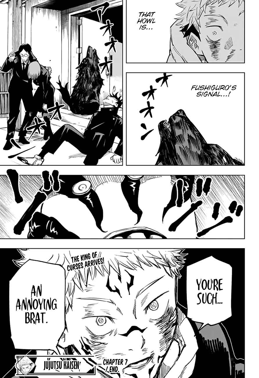 Jujutsu Kaisen Chapter 7 Page 18