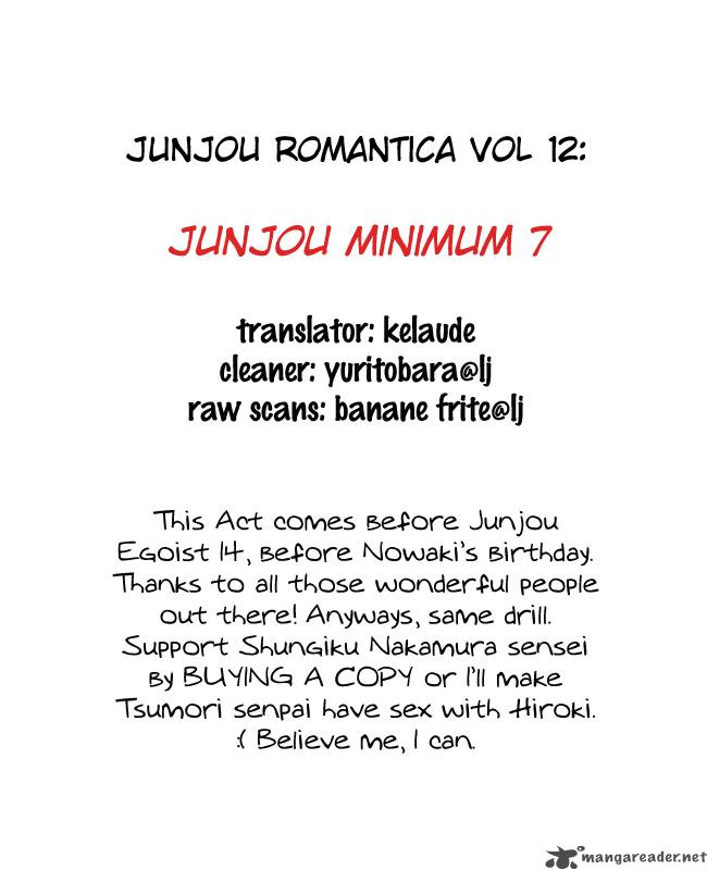 Junjou Romantica Chapter 52 Page 1