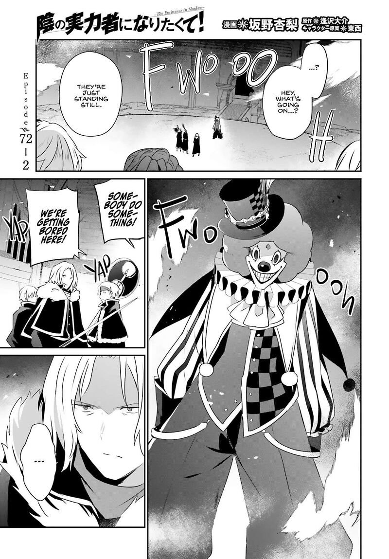 Kage No Jitsuryokusha Ni Naritakute Chapter 72b Page 1