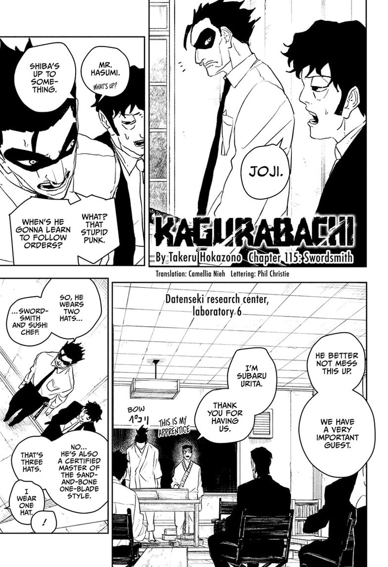 Kagura Bachi Chapter 115 Page 1