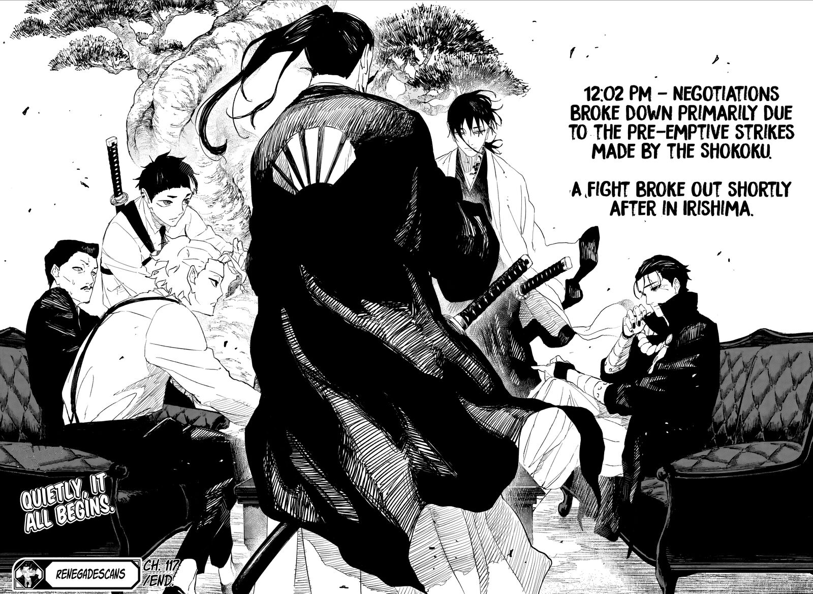 Kagura Bachi Chapter 117 Page 18